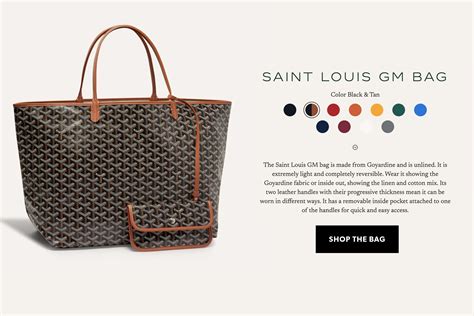 goyard tote bag new price|Goyard most expensive bag.